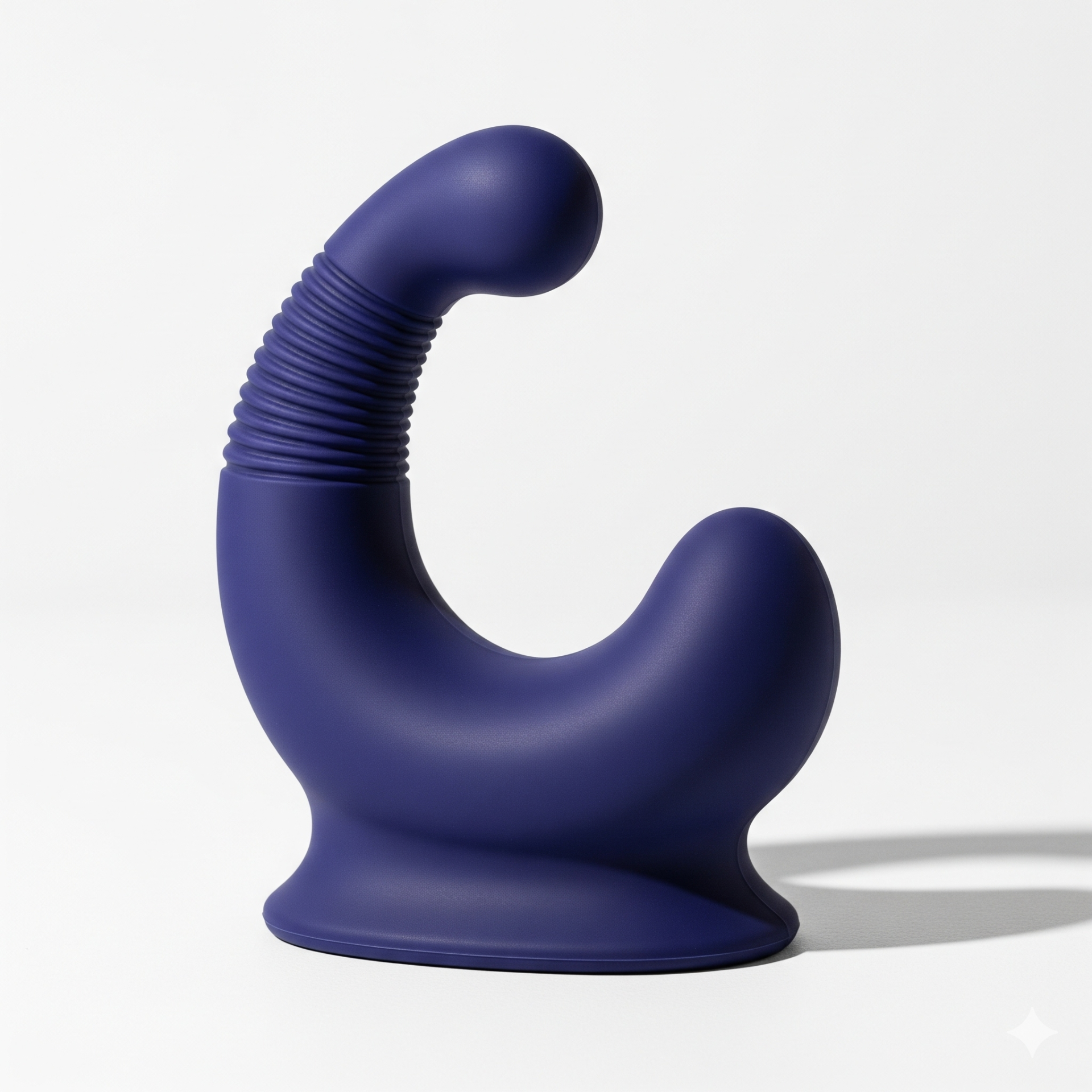 Một chiếc máy massage tuyến tiền liệt chuyên dụng bằng silicone y tế, công cụ an toàn và hiệu quả để kích thích điểm G nam giới.